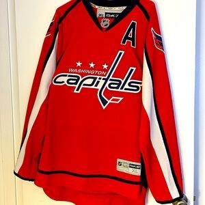 Washington Capitals Alexander Ovechkin home jersey